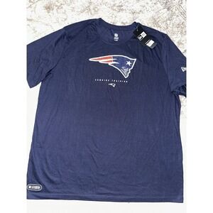 Patriots New England patriots t shirt XXL Navy Blue NWT Football NFL‎